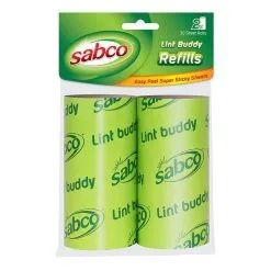 Sabco Lint Buddy Refill 2 Pack