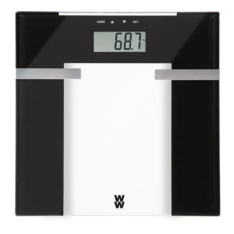 Weight Watchers Slimline Smart Scale Black