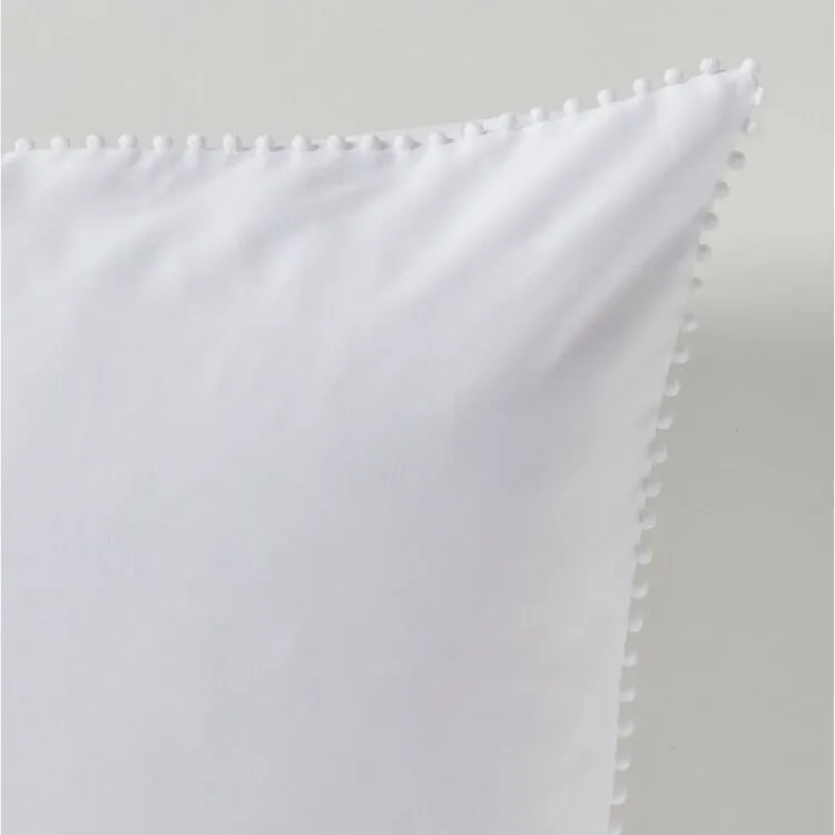 Shaynna Blaze Wattle 300 Thread Count Cotton European Pillowcase White European