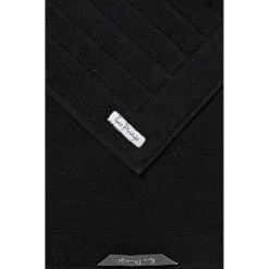 Bas Phillips Valencia Towel Collection Black