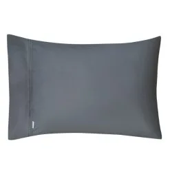 Elysian 1000 Thread Count Egyptian Cotton Standard Pillowcase Pair Charcoal Standard