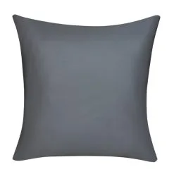 Elysian 1000 Thread Count Egyptian Cotton European Pillowcase Pair Charcoal European