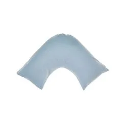 Linen House 300 Thread Count U-Shape Pillowcase Blue U Shape