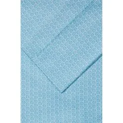 The Big Sleep Daisy Printed Microfibre Sheet Set Blue