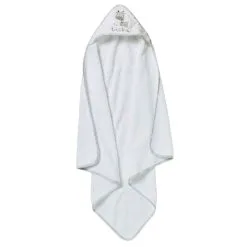 Bubba Blue Hooded Towel 75x75cm Grey