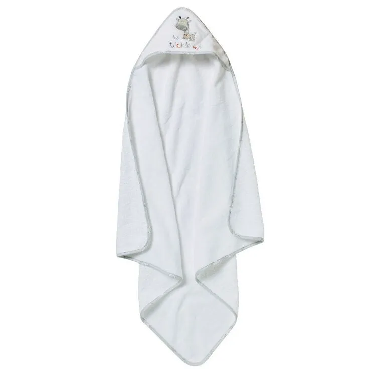 Bubba Blue Hooded Towel 75x75cm Grey