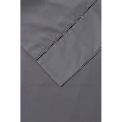 Ramesses 1200 Thread Count Egyptian Cotton 3 Piece Combo Set Charcoal