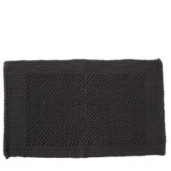 Soren Berkeley Bath Mat Standard Charcoal 50 X 80 Cm