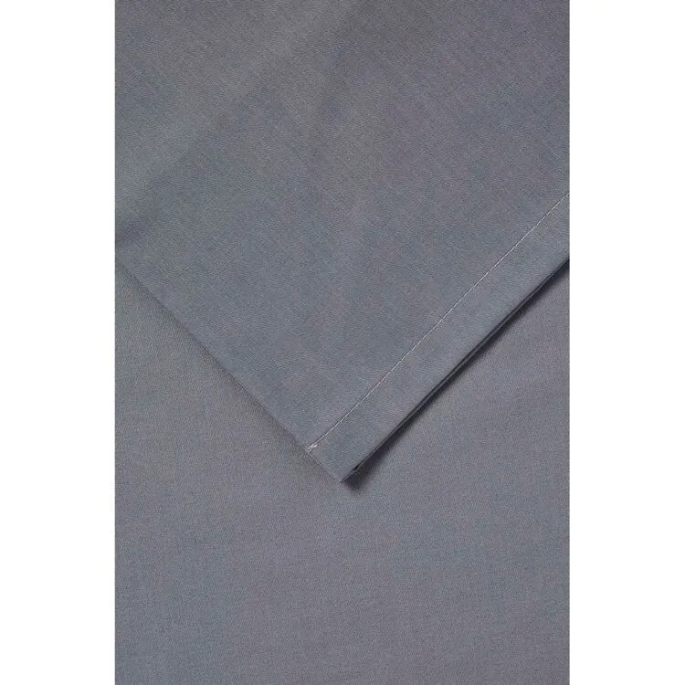 Accessorize Polycotton King 2 Pack Pillowcase Charcoal Standard - Image 2