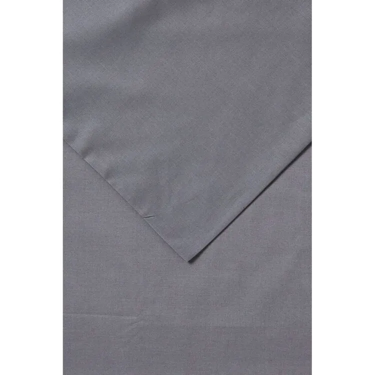 Accessorize Polycotton European 2 Pack Pillowcase Charcoal European