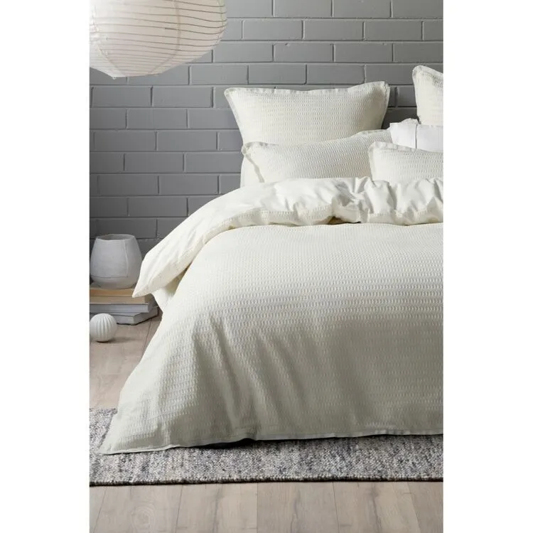 Dri Glo Glenelg Quilt Cover Set White - Image 2