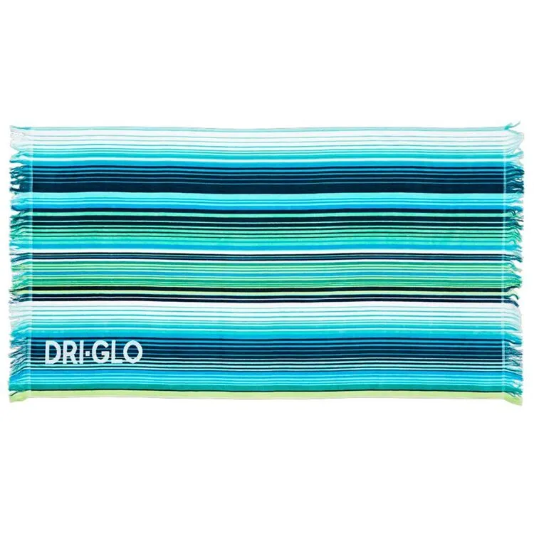 Dri Glo Barwon Beach Towel Aqua - Image 2