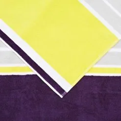Soren Wilson Beach Towel Purple 80 X 160 Cm