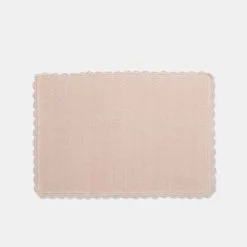 Chyka Home Lianne Bath Mat Blush