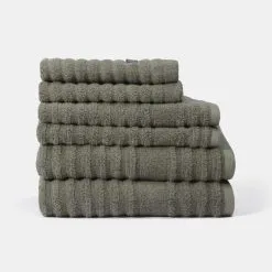 Bas Phillips Elouera 6 Pack Towel Set Green