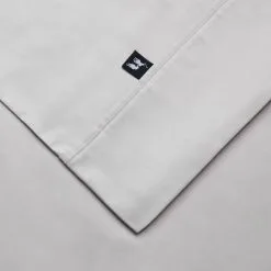 Polo 400 Thread Count Egyptian Cotton Blend Sheet Set Silver