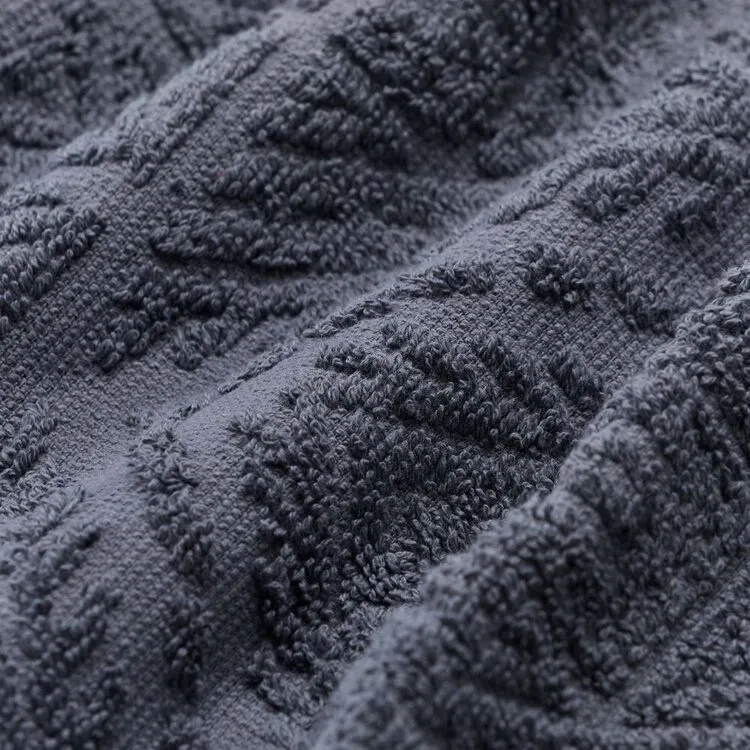 Bas Phillips Persia 4 Piece Towel Set Charcoal