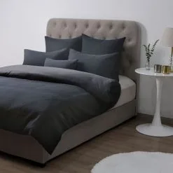 Elysian Capitol Jacquard Quilt Cover Set Black