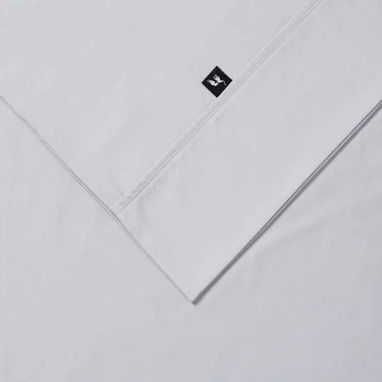 Polo 3000 Thread Count Cotton Rich Sheet Set Silver