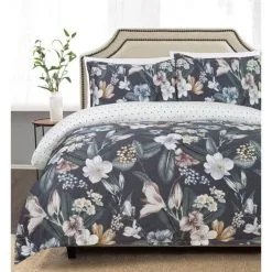 Jane Lamerton Home Bouquet Cotton Sateen Quilt Cover Set Multicoloured