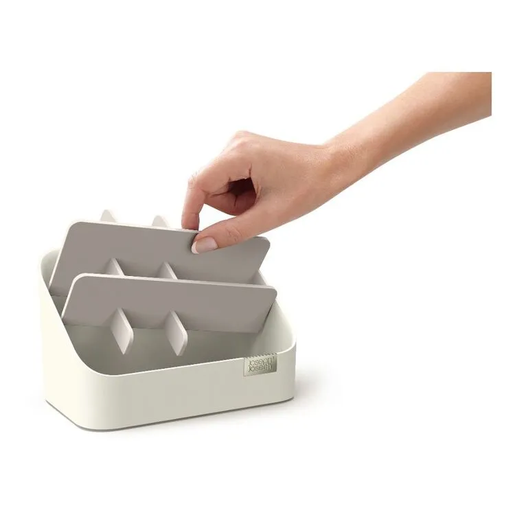 Joseph Joseph Viva Tiered Cosmetic Organiser - Shell White - Image 3