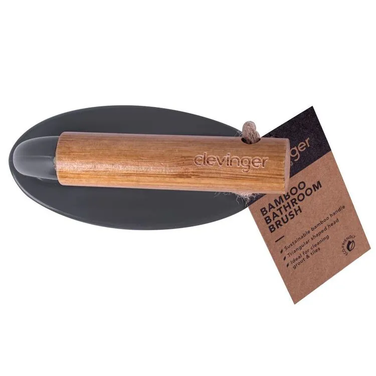 Clevinger Bamboo Bathroom Brush - Image 2