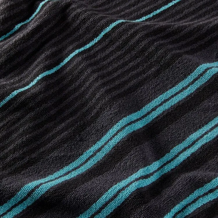 Sheridan Banksi Bay Beach Towel Carbon 95 X 175 Cm