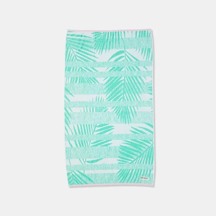 Dri Glo Miami Velour Beach Towel Mint - Image 3