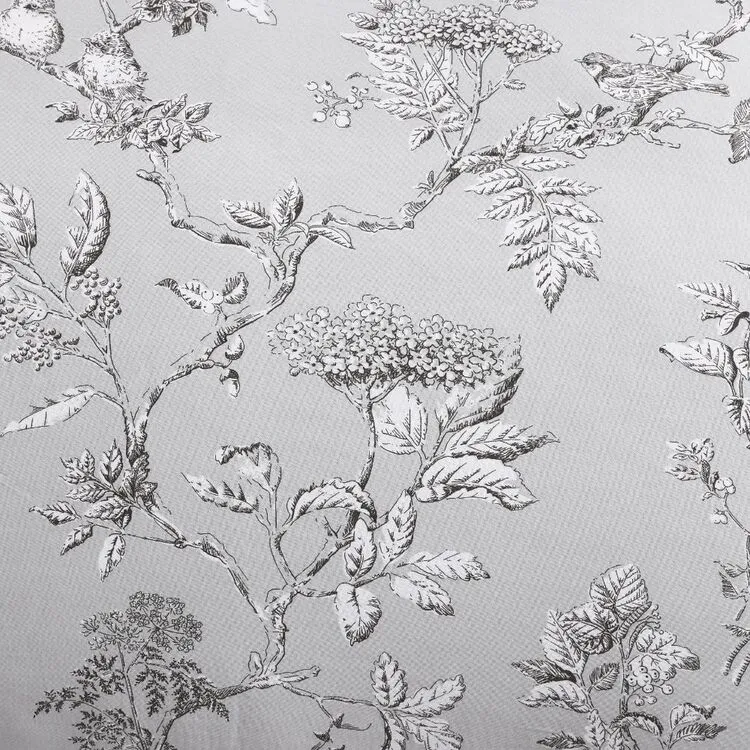 Laura Ashley Elderwood Quilt Cover Set Steel