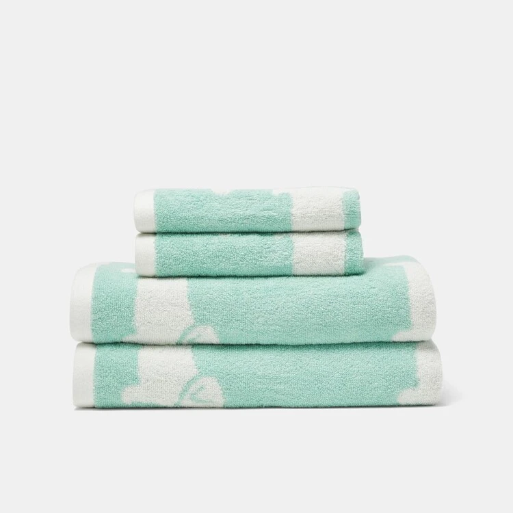 Mozi Mutts 4 Piece Blue Towel Blue - Image 3