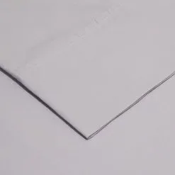 Chyka Home 300 TC Washed Cotton Percale Sheet Set Grey