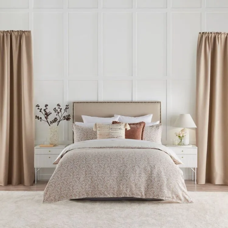 Jane Lamerton Home Petal Jacquard Quilt Cover Set Multicoloured - Image 4