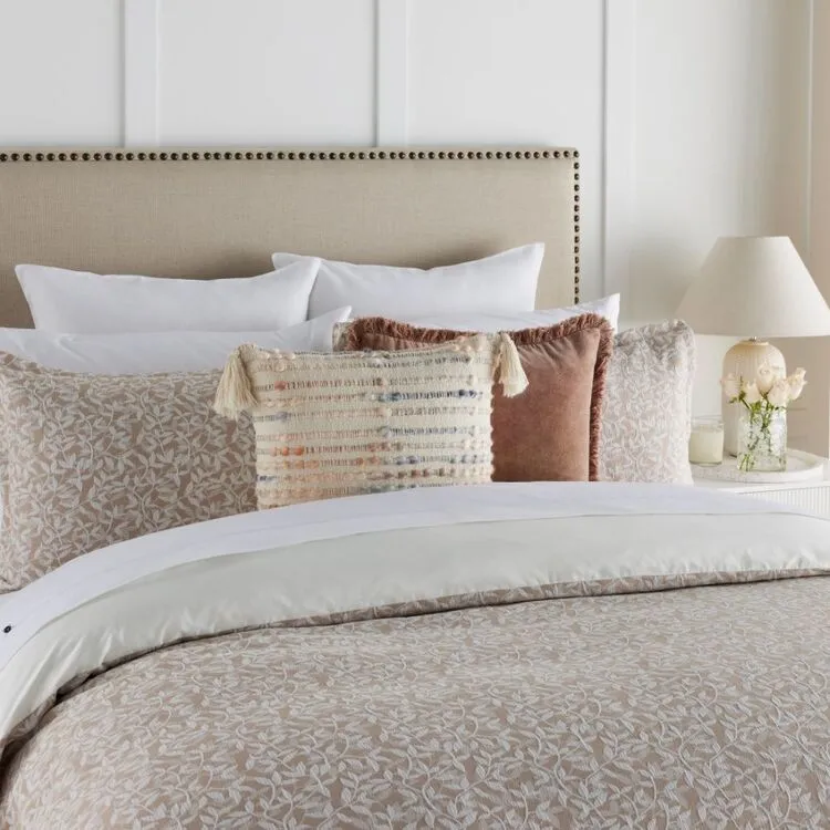 Jane Lamerton Home Petal Jacquard Quilt Cover Set Multicoloured - Image 3