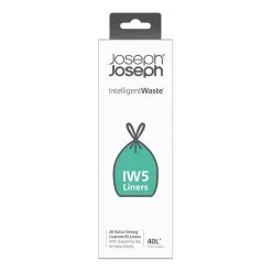 Joseph Joseph Custom-fit Bin Liners Grey 20pcs IW5 40L