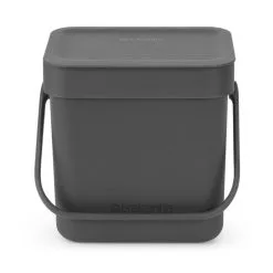 Brabantia Waste Bin Sort & Go 3L Grey